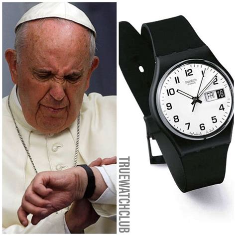 Pope Francis swatch